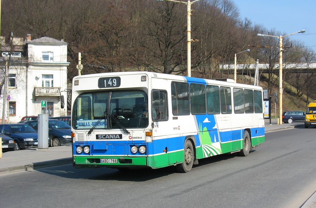 Kaunas, Scania CR112 č. ABD 768