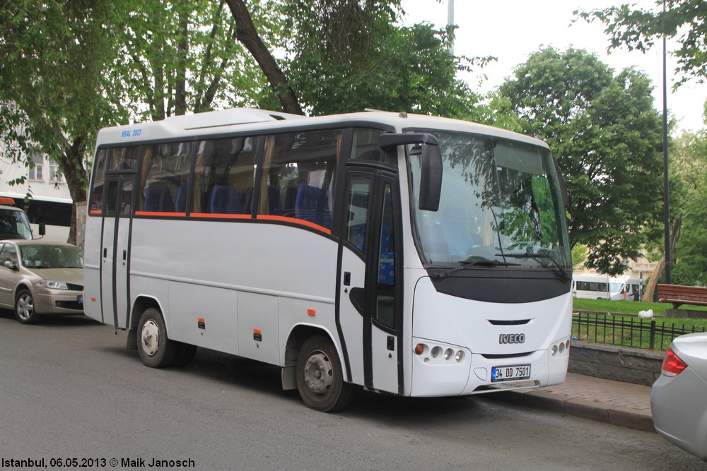 Istanbul, IVECO Eurobus E31.1 № 34 DD 7501