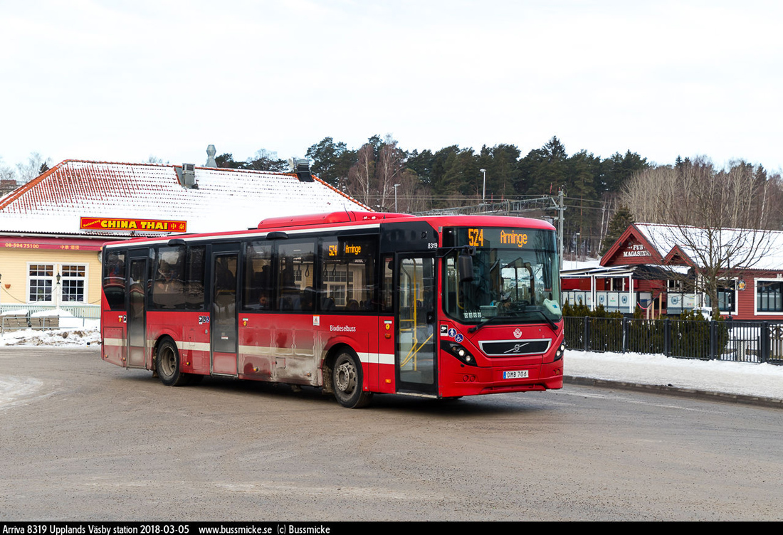 Stockholm, Volvo 8900LE № 8319