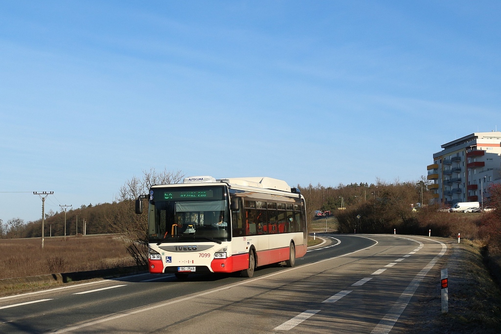 Brno, IVECO Urbanway 12M CNG nr. 7099