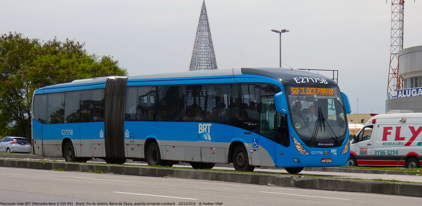 Rio de Janeiro, Marcopolo Viale BRT č. E27175B