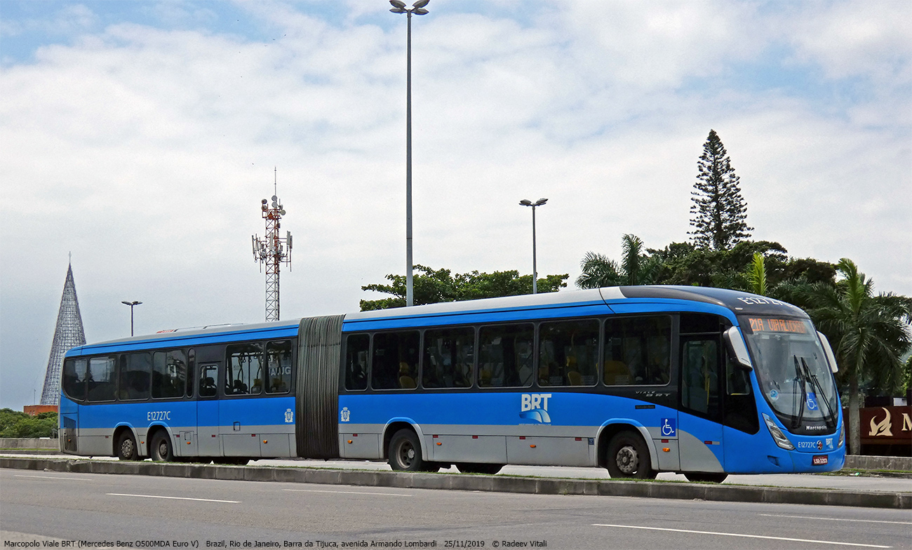 Rio de Janeiro, Marcopolo Viale BRT # E12727C
