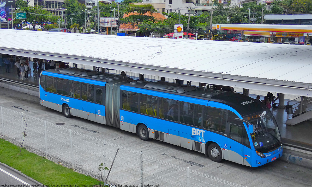 Rio de Janeiro, Neobus Mega BRT2016 # E30540C