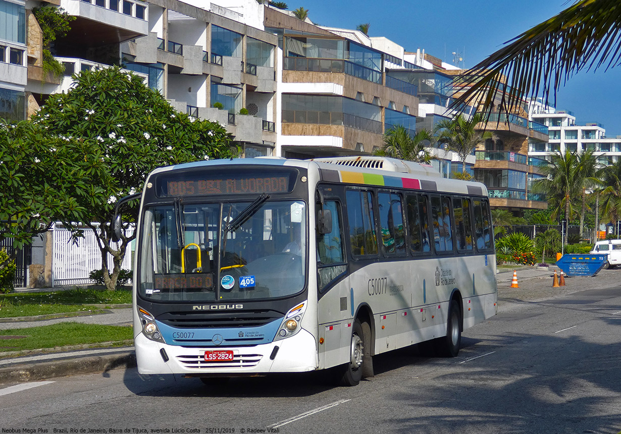 Rio de Janeiro, Neobus Mega Plus # C50077