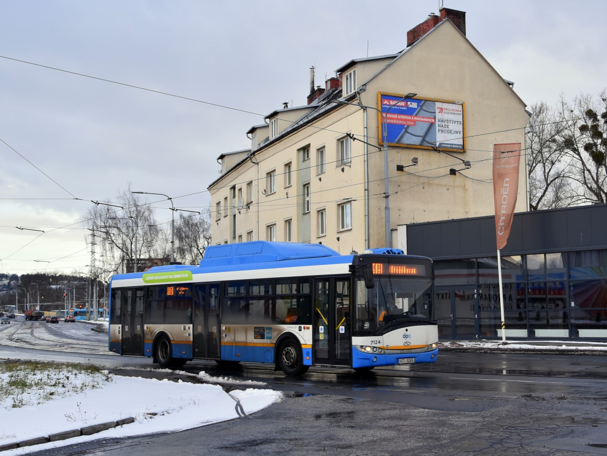 Ostrava, Solaris Urbino III 12 CNG č. 7124