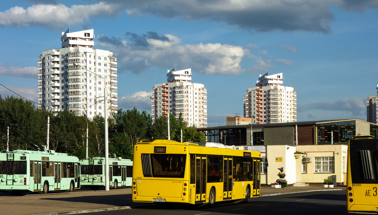 Minsk, MAZ-203.069 №: 012998