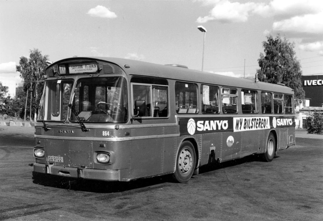 Oslo, Scania CR111M-59 Nr. 864