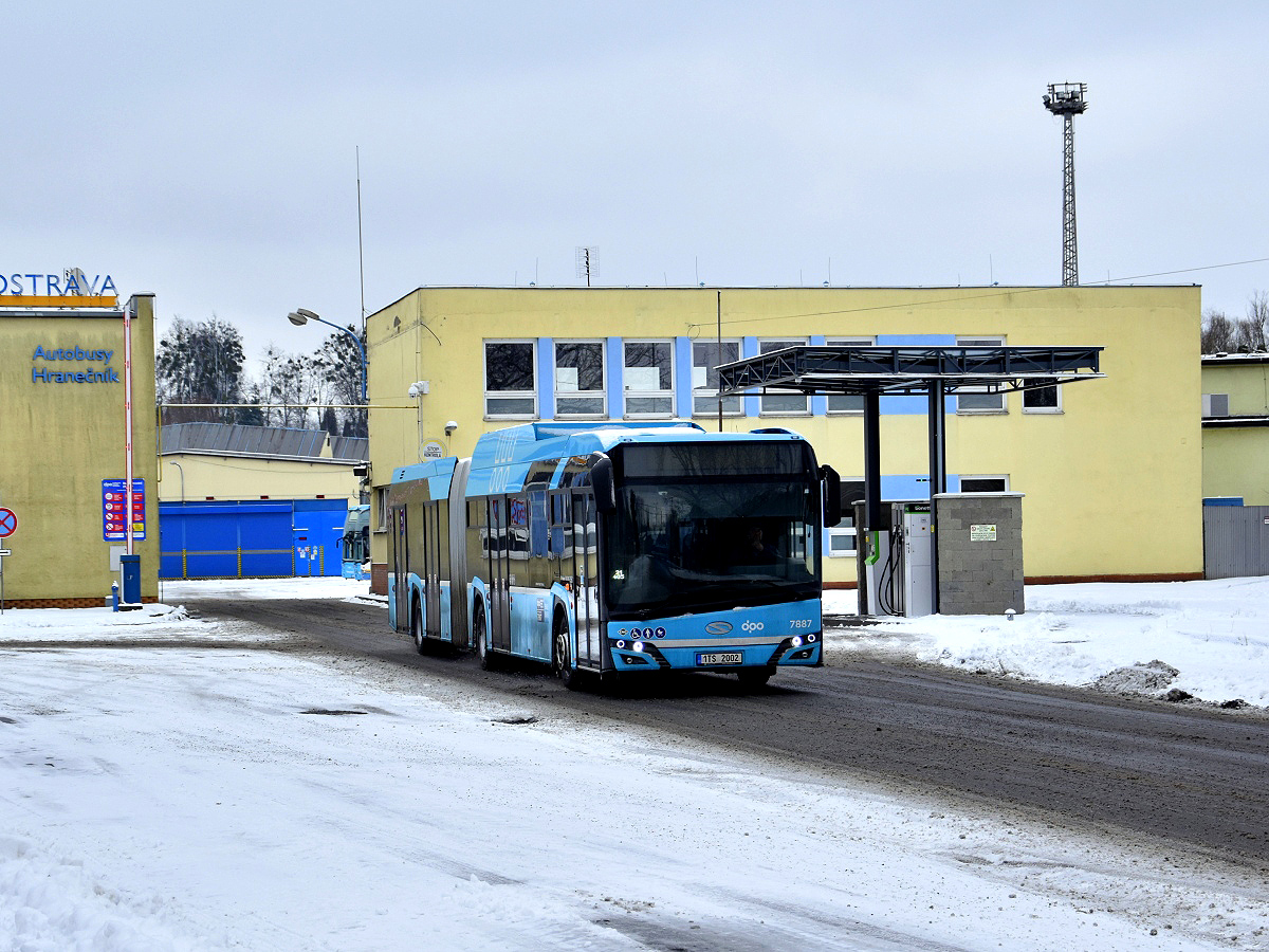 Ostrava, Solaris Urbino IV 18 CNG nr. 7887