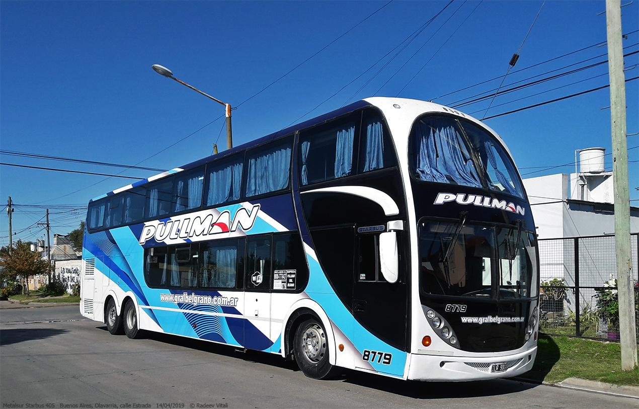 Buenos Aires, Metalsur Starbus 405 # 8779