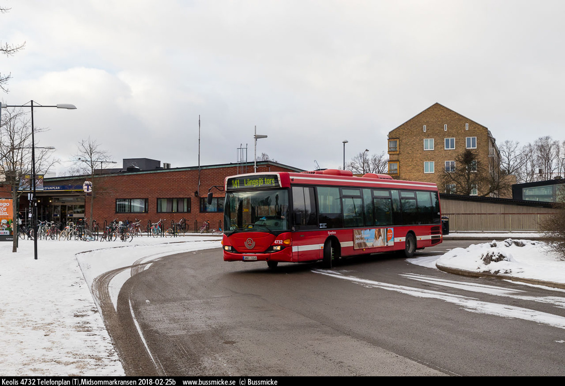 Stockholm, Scania OmniLink CL94UB 4X2LB č. 4732