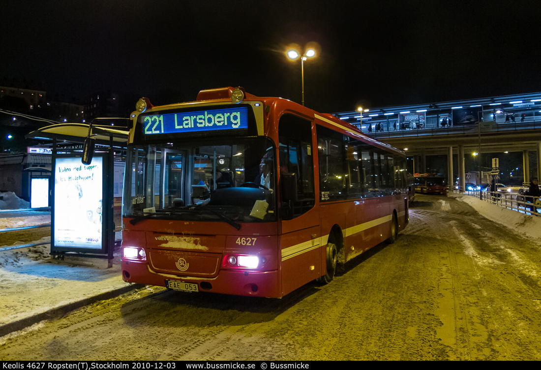 Sztokholm, Volvo 8500LE # 4627