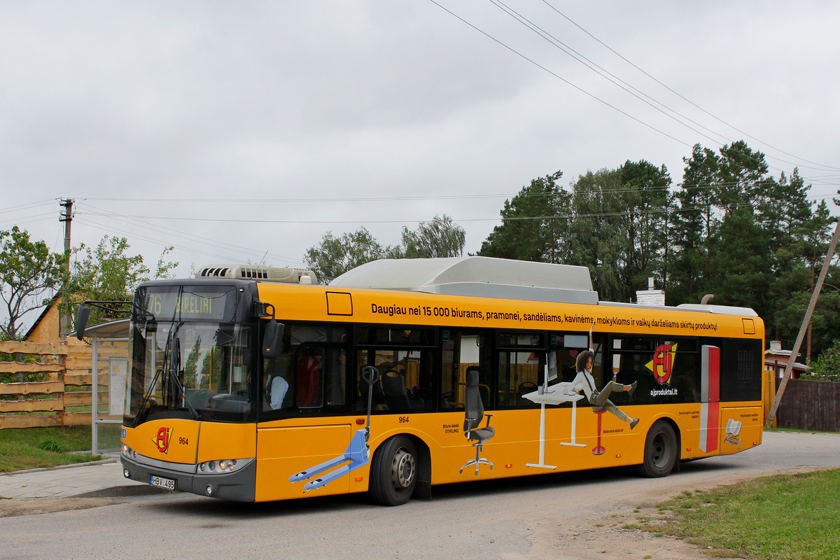 Vilnius, Solaris Urbino III 12 CNG nr. 964