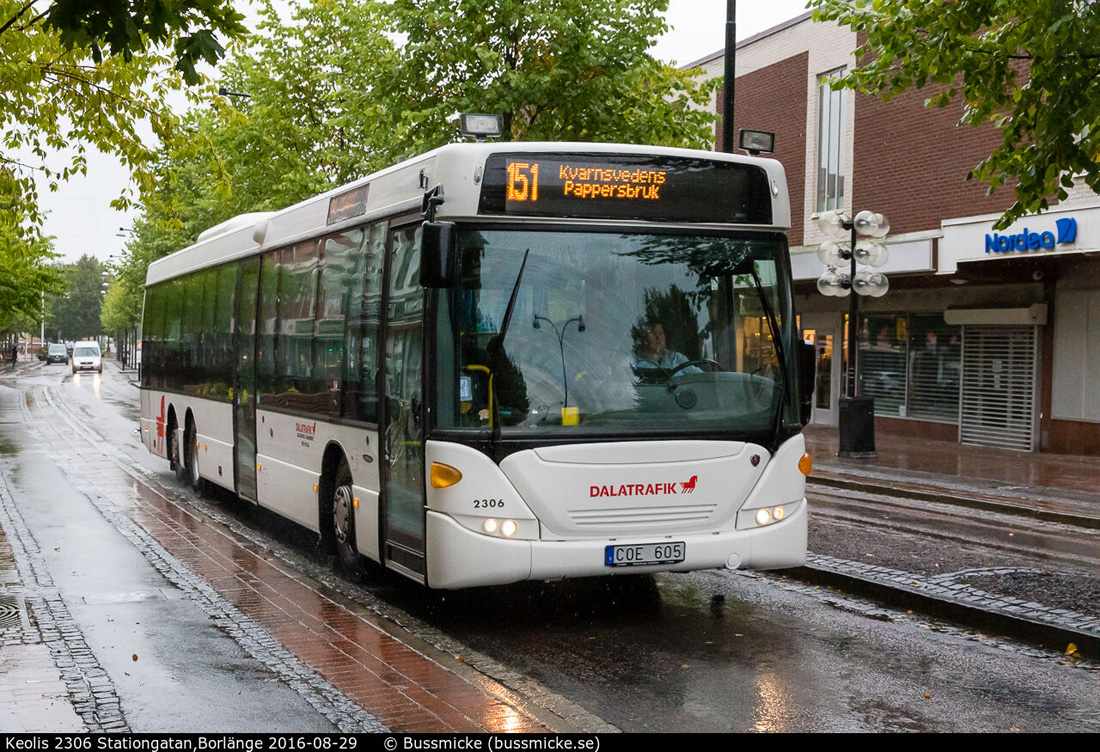 Borlänge, Scania OmniLink CK320UB 6x2*4LB # 2306