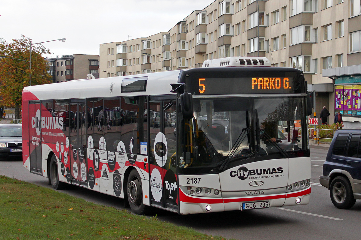 Паневежис, Solaris Urbino III 12 Hybrid № 2187