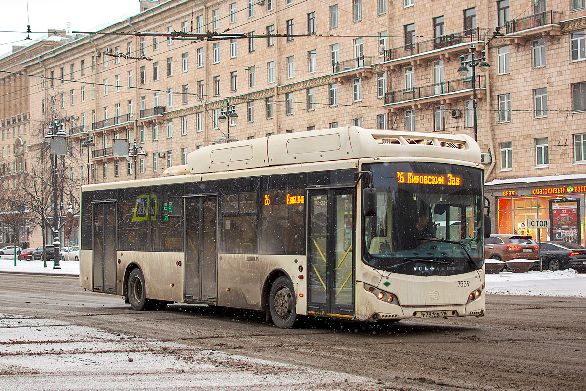 Saint Petersburg, Volgabus-5270.G2 (CNG) # 7539