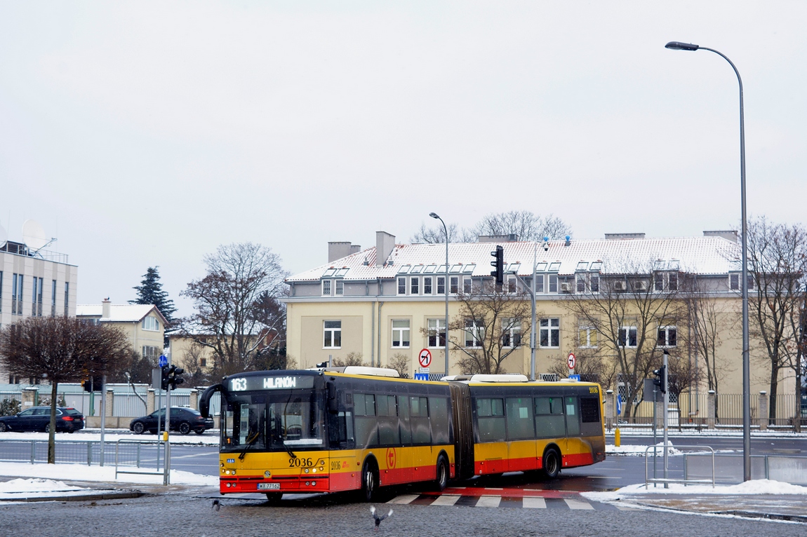 Warsaw, Solbus SM18 č. 2036