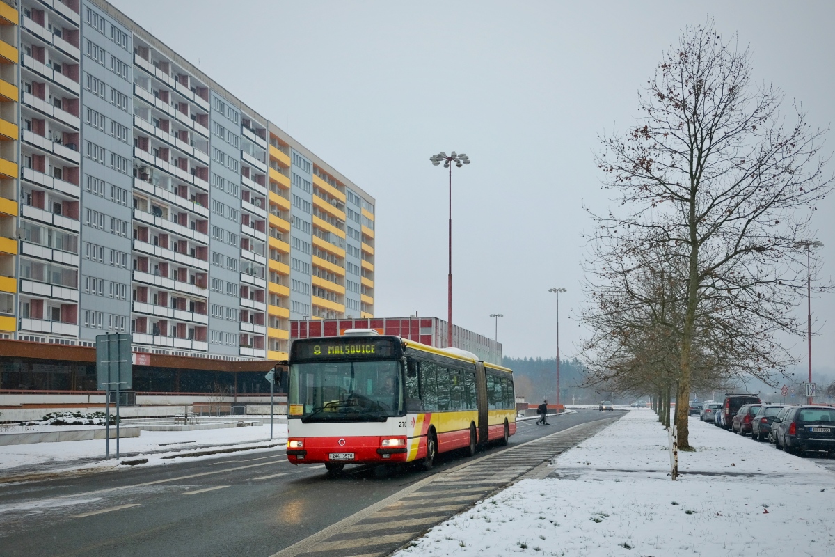 Градец-Кралове, Karosa Citybus 18M.2081 (Irisbus) № 270