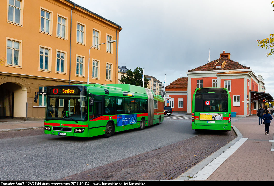 Nyköping, Volvo 7700A CNG # 3663