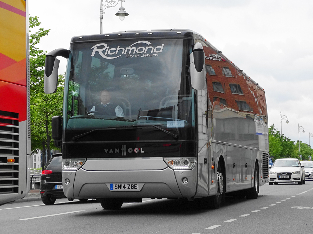 Belfast, Van Hool TX15 Alicron # SW14 ZBE