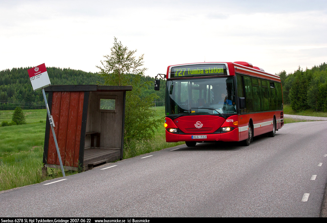 Stockholm, Scania OmniLink CL94UB 4X2LB # 6278