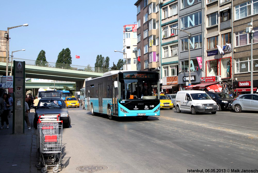 Istanbul, Otokar Kent 290LF # C-002