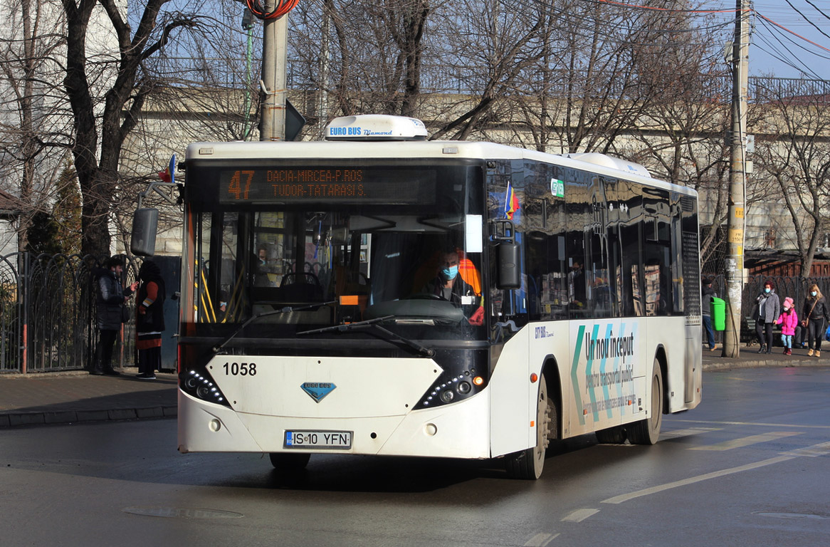 Iaşi, Euro Bus Diamond U12 # 1058
