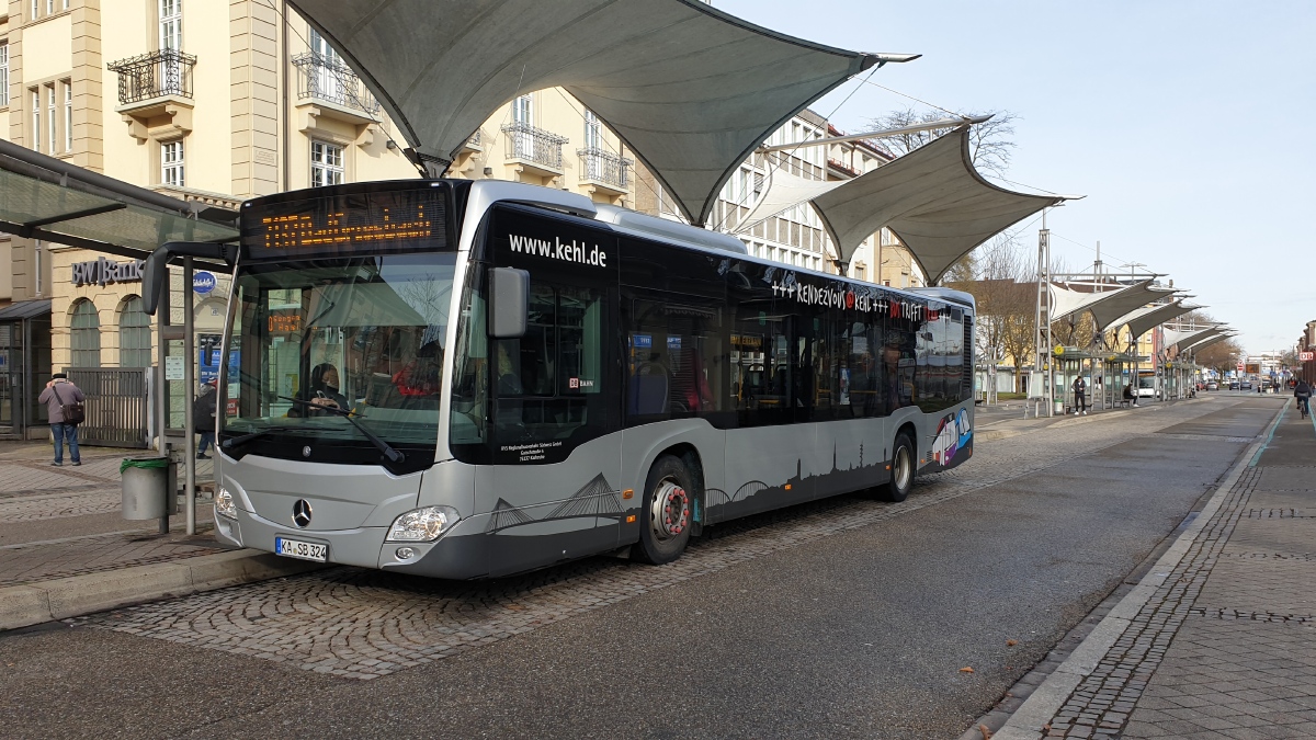 Karlsruhe, Mercedes-Benz Citaro C2 nr. KA-SB 324