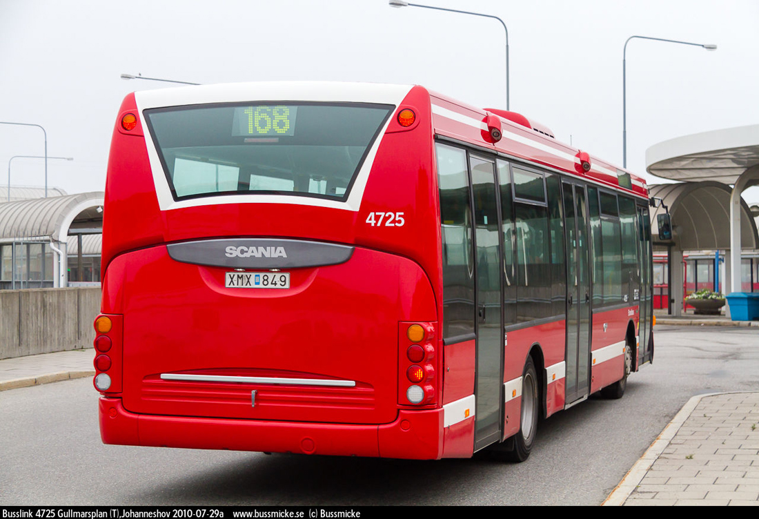 Stockholm, Scania OmniLink CL94UB 4X2LB № 4725