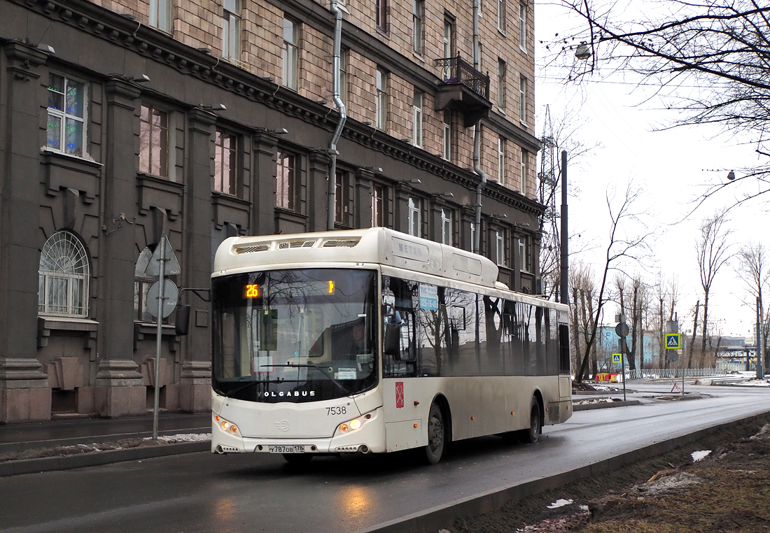 Saint Petersburg, Volgabus-5270.G2 (CNG) # 7538