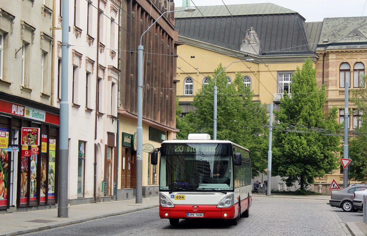Pilsen, Irisbus Citelis 12M № 498
