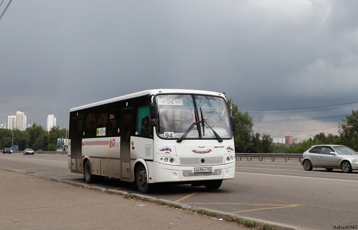 Krasnoyarsk, ПАЗ-320412-05 "Вектор" (CR) No. Х 639 ОТ 124