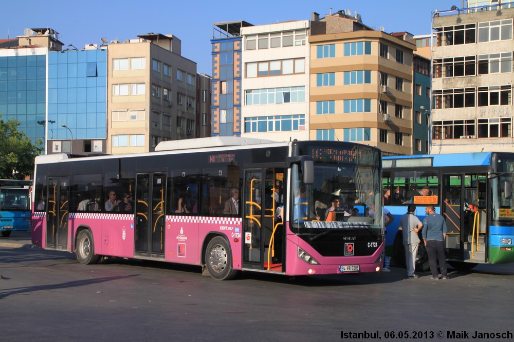 Istanbul, Otokar Kent 290LF # C-1724