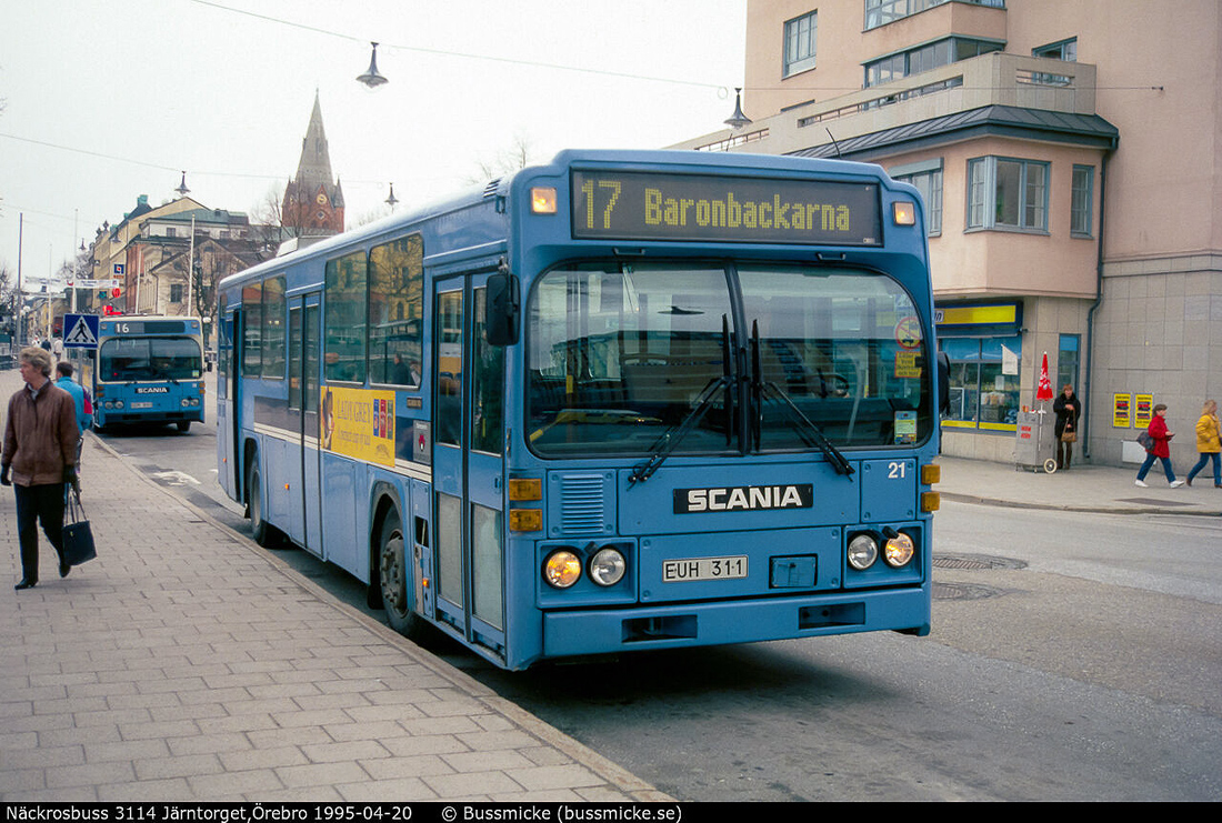 Örebro, Scania CR112 № 3114