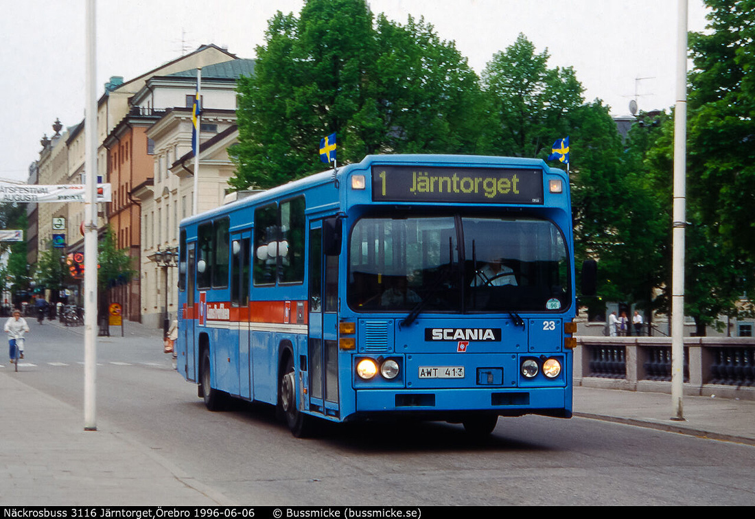 Örebro, Scania CR112 # 3116