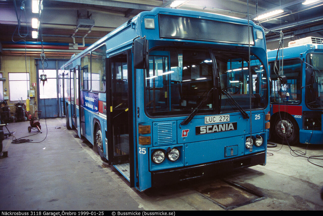 Эребру, Scania CR112 № 3118