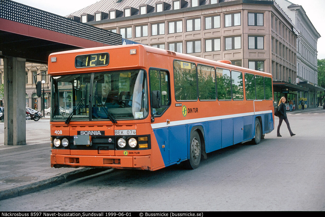 Sundsvall, Scania CN113CLB nr. 8597