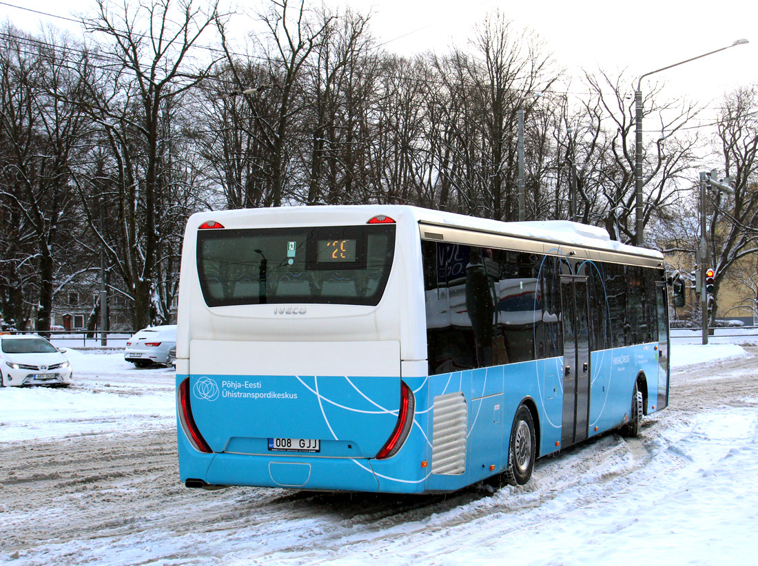 Таллин, IVECO Crossway LE Line 12M № 008 GJJ
