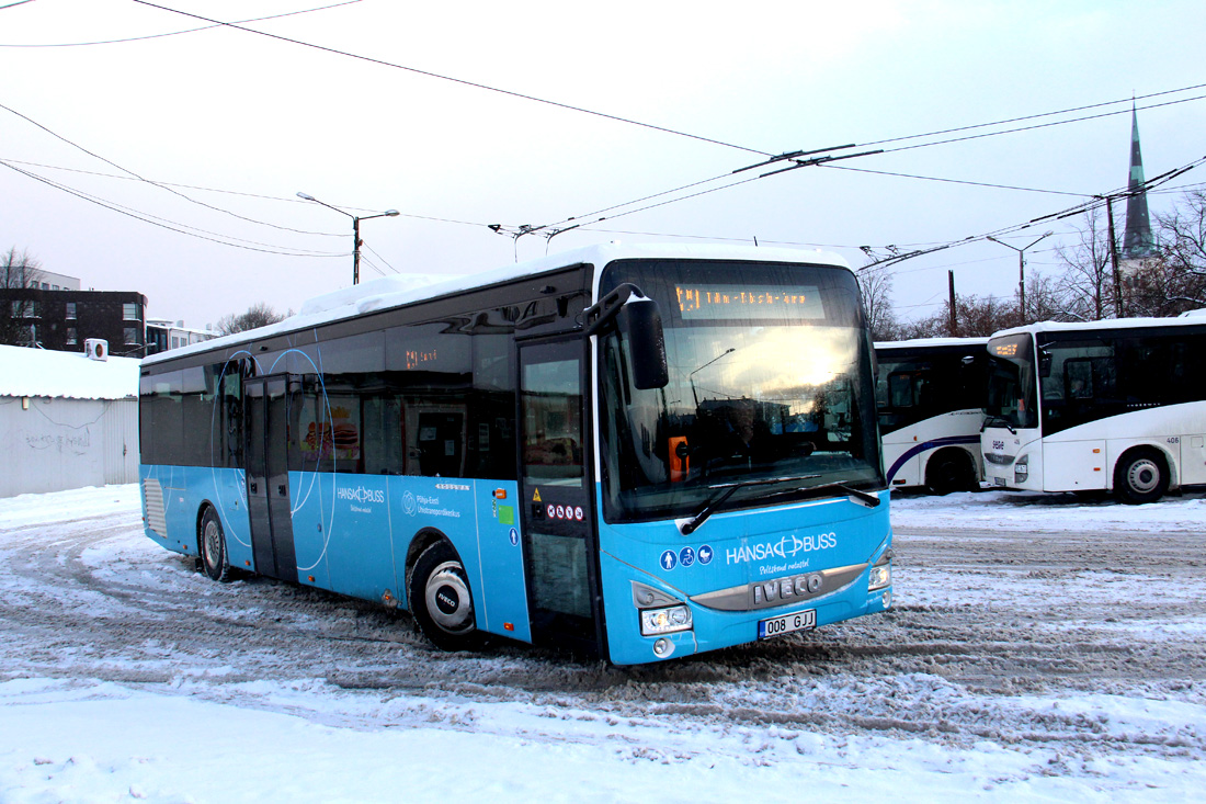 Tallinn, IVECO Crossway LE Line 12M № 008 GJJ