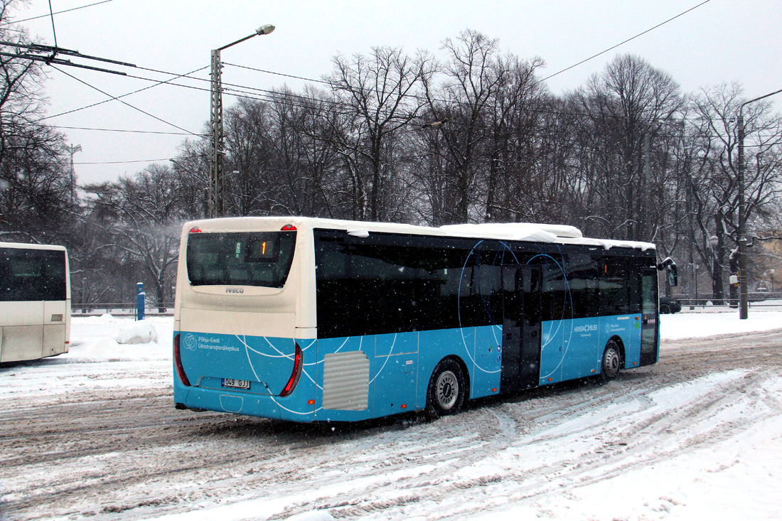 Таллин, IVECO Crossway LE Line 12M № 049 GJJ