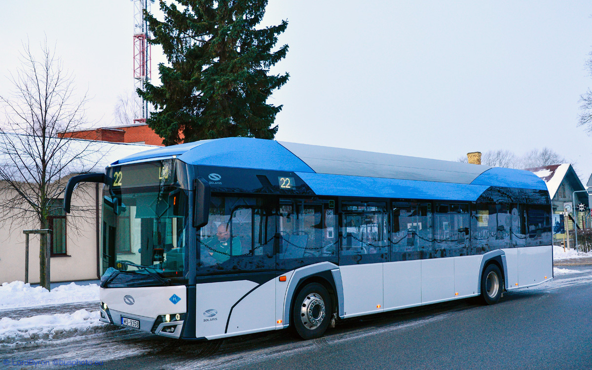 Jelgava, Solaris Urbino IV 12 hydrogen № MS-9358