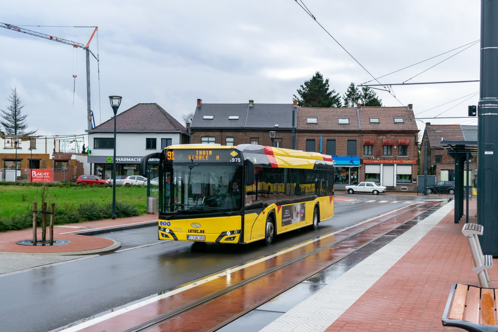 Charleroi, Solaris Urbino IV 12 hybrid № 7975