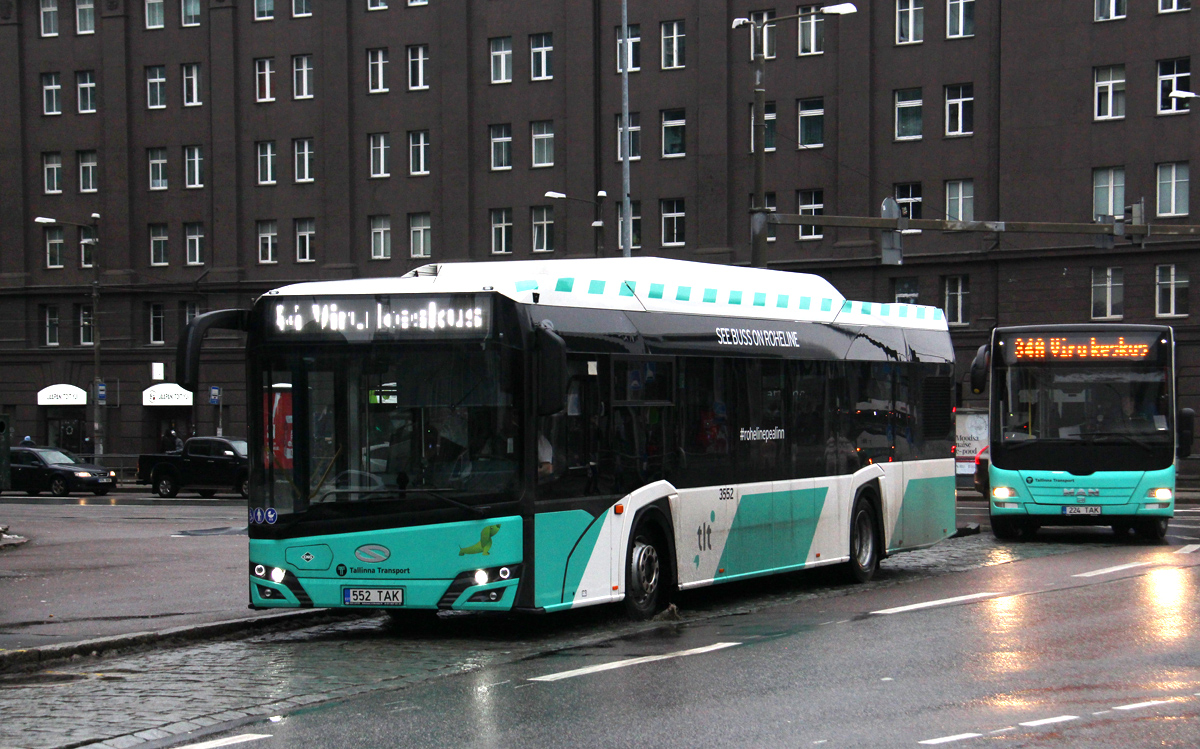 Таллин, Solaris Urbino IV 12 CNG № 3552