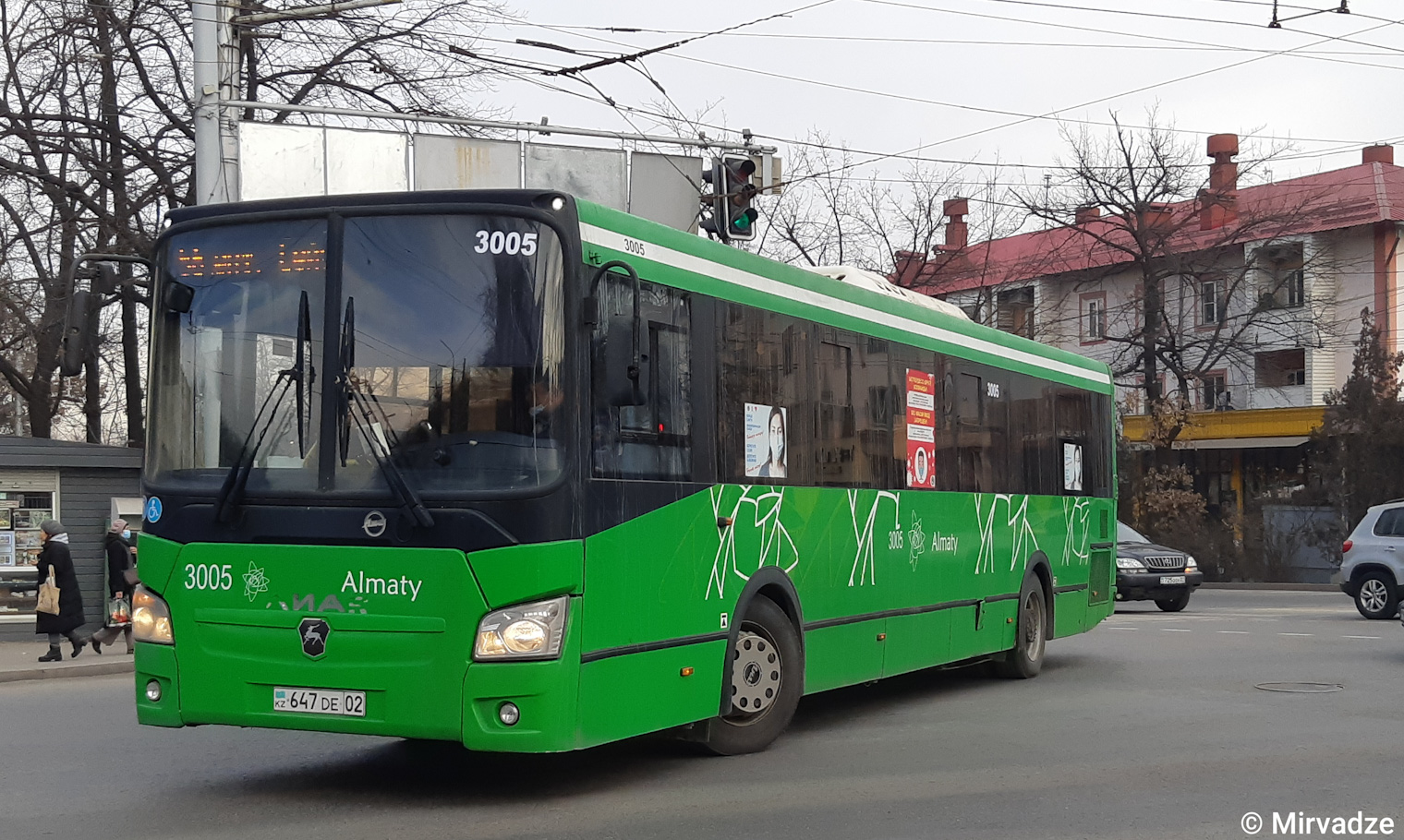 Almaty, LiAZ-5293.60 # 3005