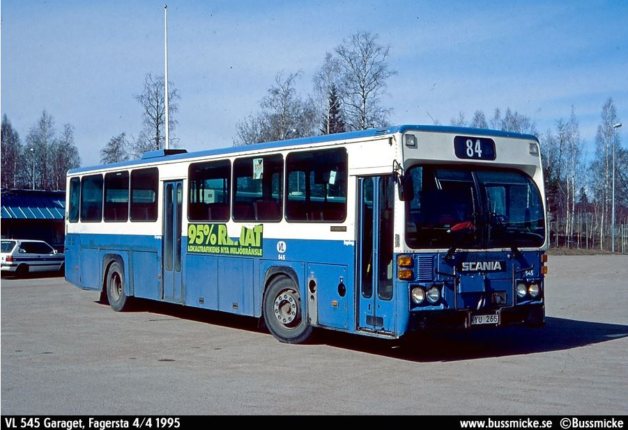 Västerås, Scania CR112 # 545