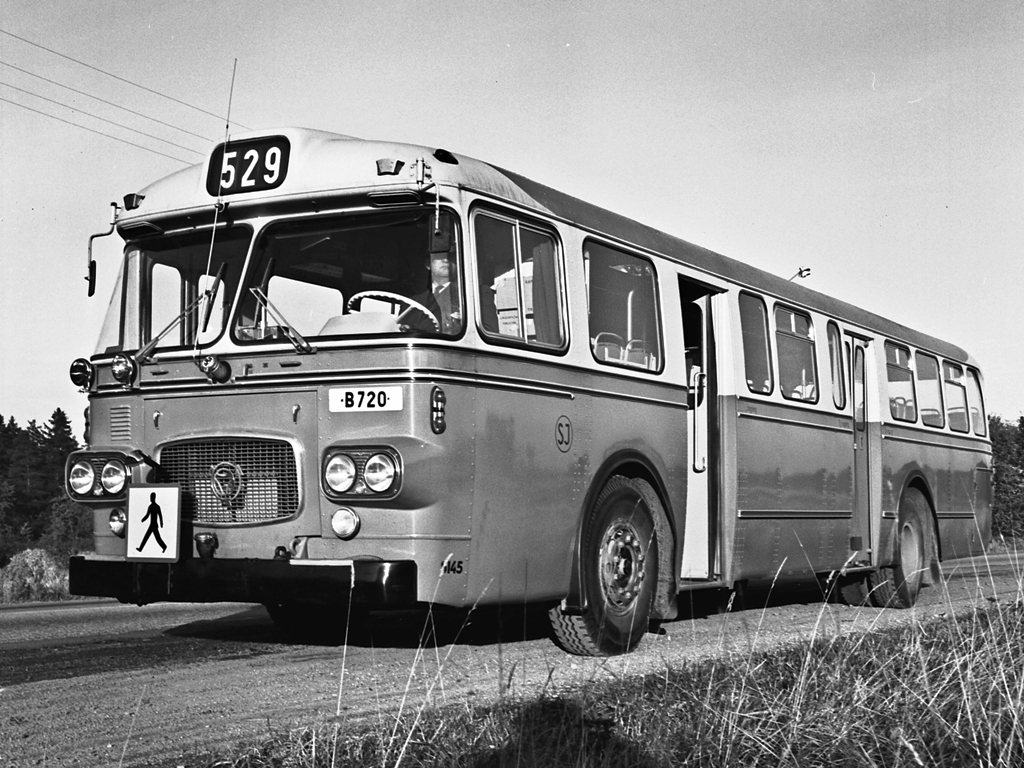 Stockholm, Scania-Vabis CF76 # 0145