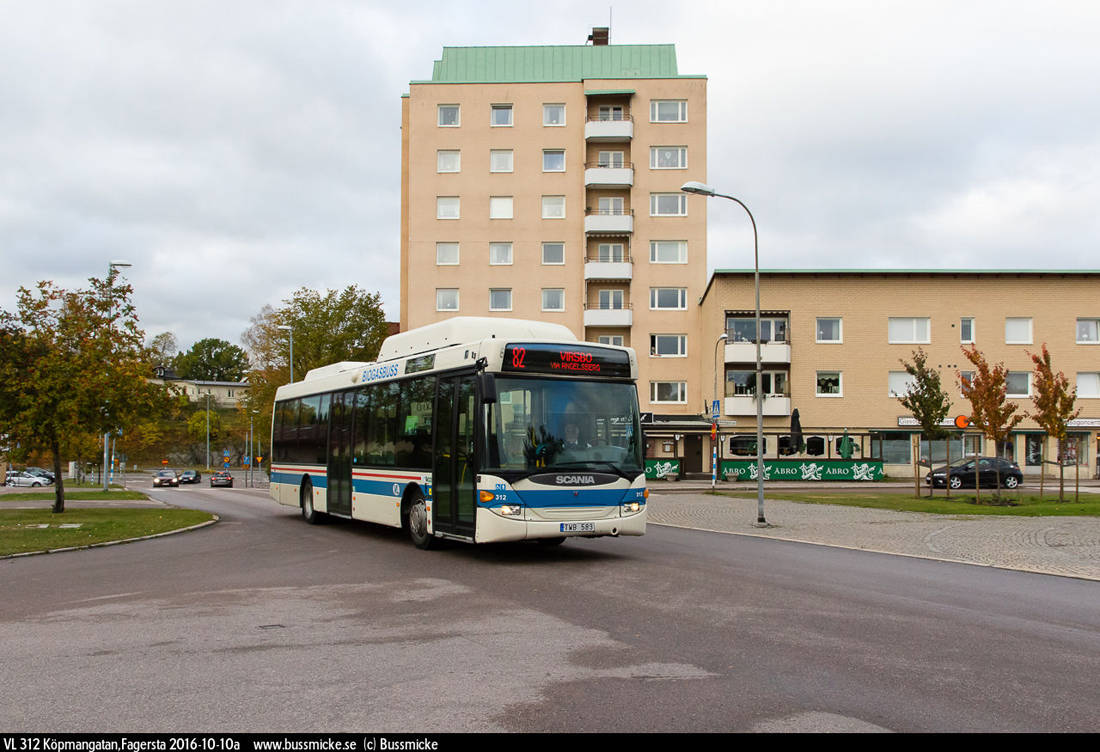 Västerås, Scania OmniLink CL94UB 4X2LB No. 312