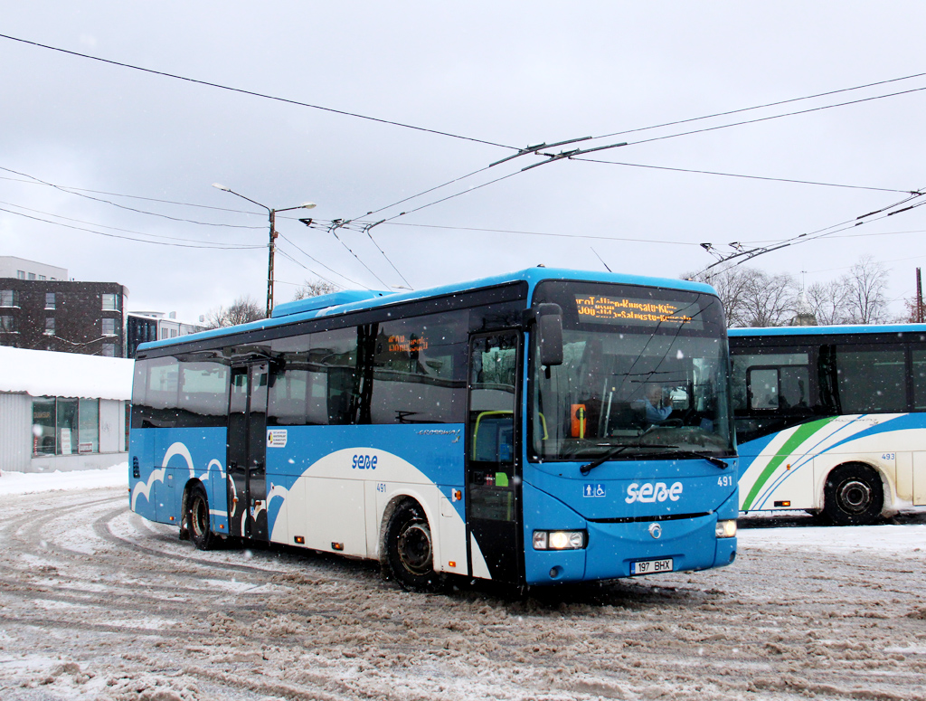 Tallinn, Irisbus Crossway 12M №: 491