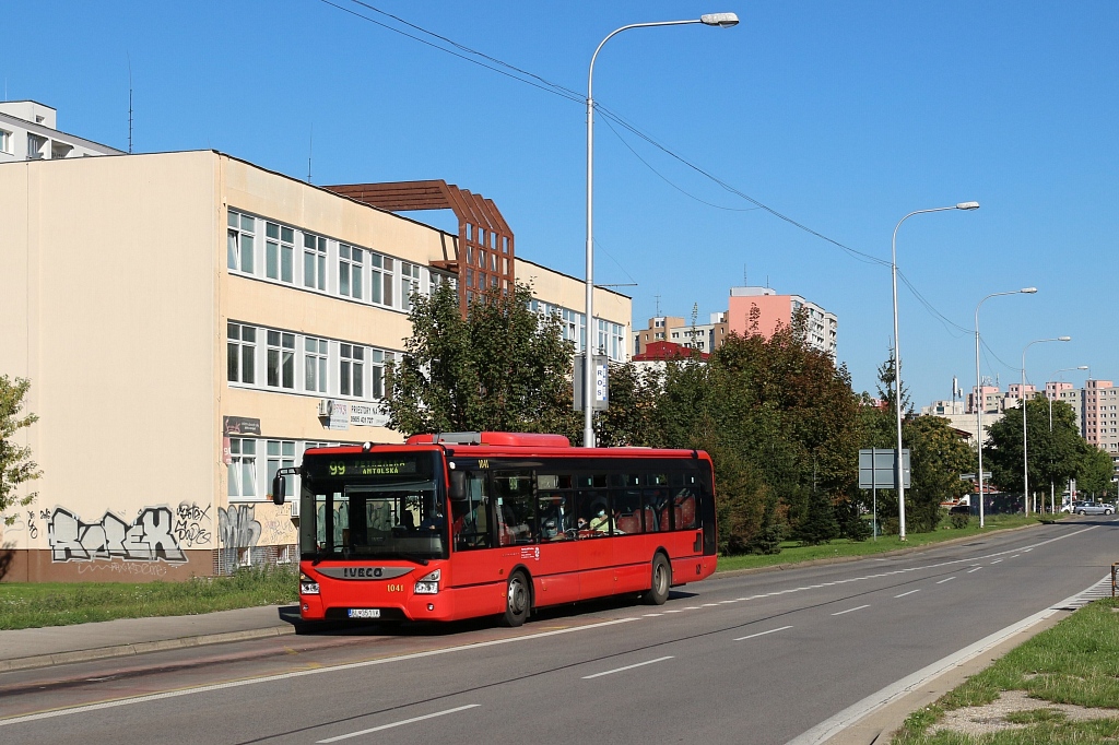 Bratislava, IVECO Urbanway 12M # 1041