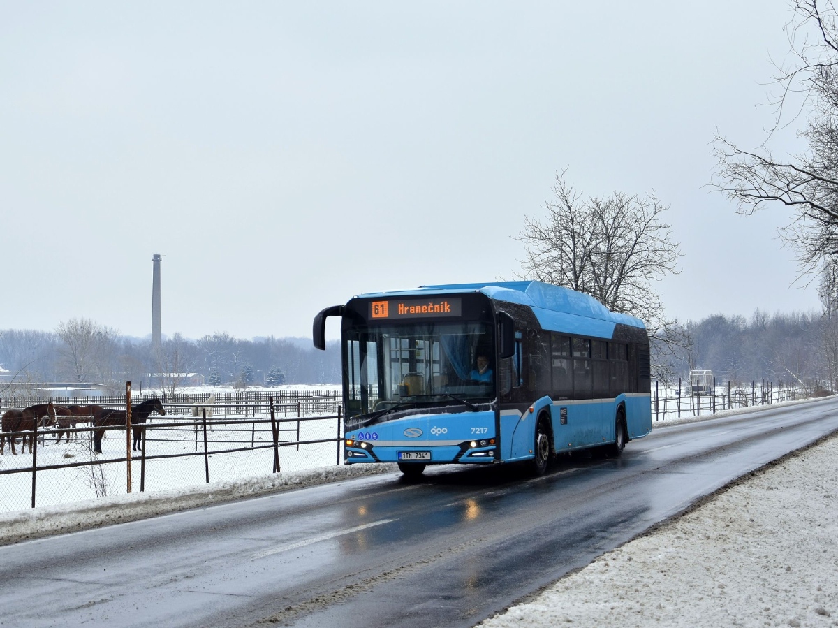 Ostrava, Solaris Urbino IV 12 CNG № 7217