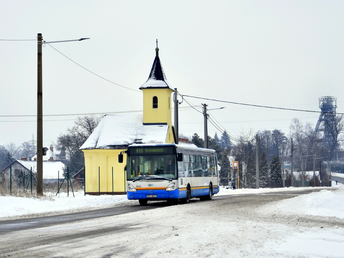 Ostrava, Irisbus Citelis 12M No. 7021
